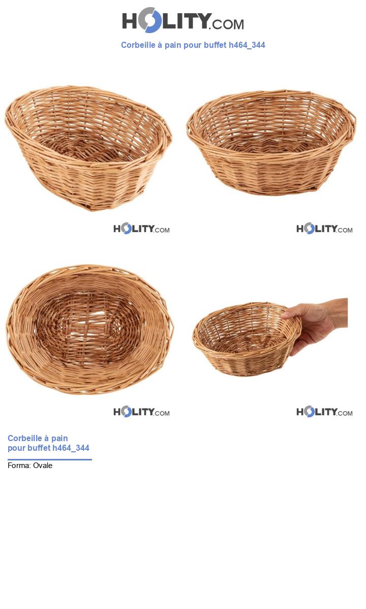 Corbeille à pain pour buffet h464_344