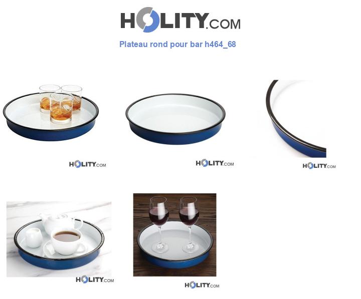 Plateau rond pour bar h464_68