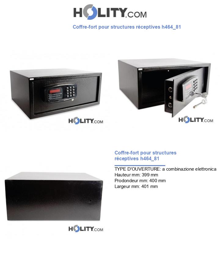 Coffre-fort pour structures réceptives h464_81