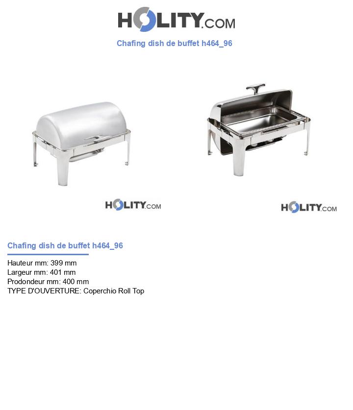 Chafing dish de buffet h464_96