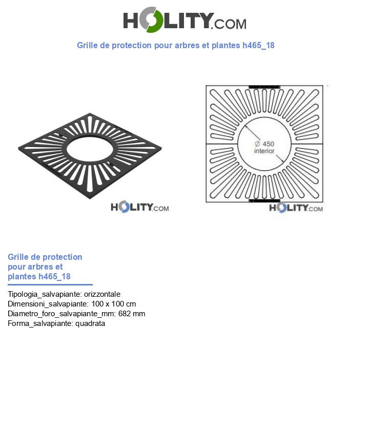 Grille de protection pour arbres et plantes h465_18