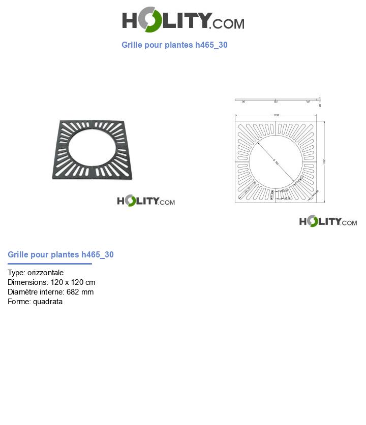 Grille pour plantes h465_30