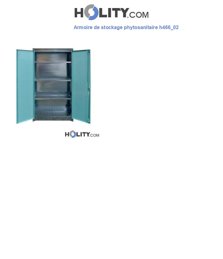 Armoire de stockage phytosanitaire h466_02