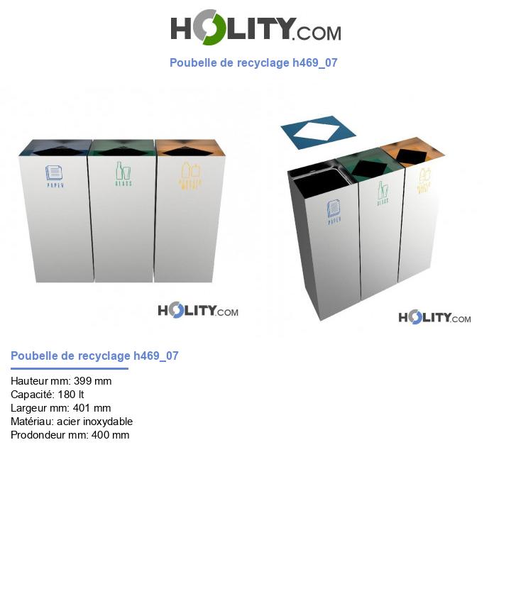 Poubelle de recyclage h469_07