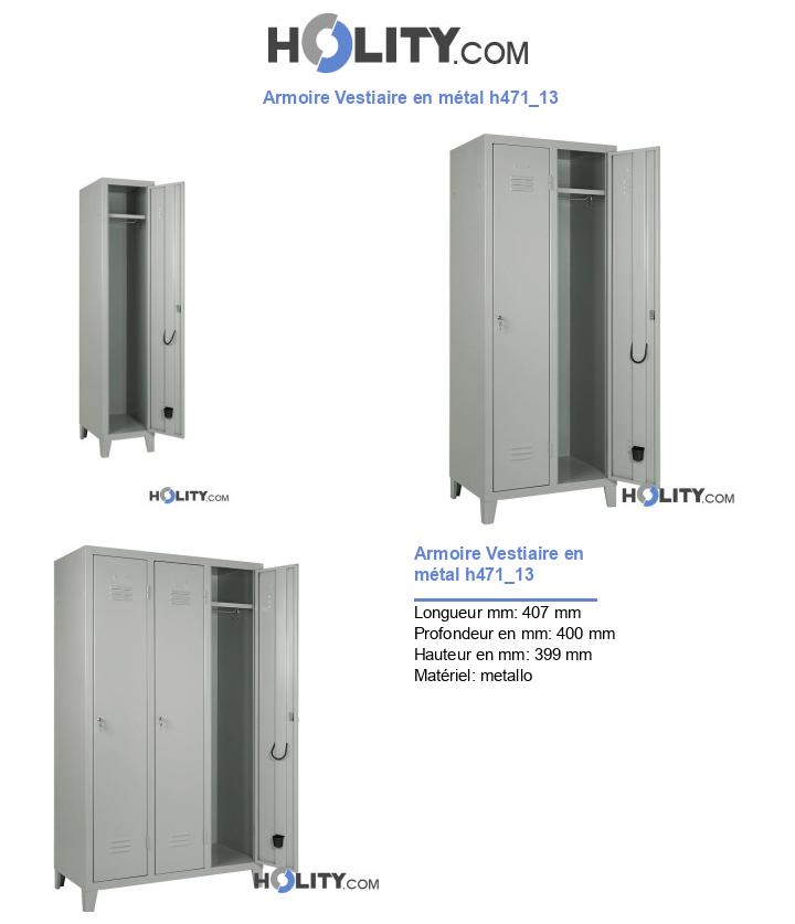 Armoire Vestiaire en métal h471_13