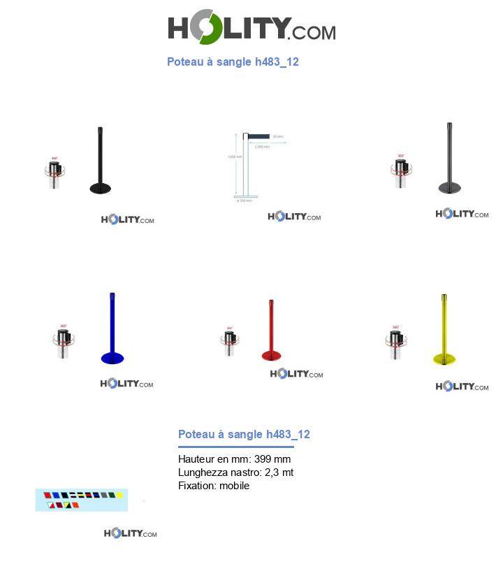 Poteau à sangle h483_12