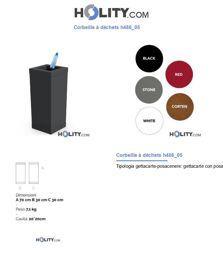 Corbeille à déchets h486_05