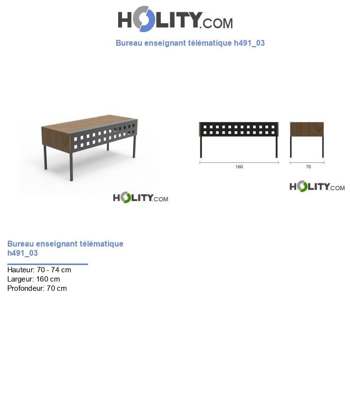 Bureau enseignant télématique h491_03