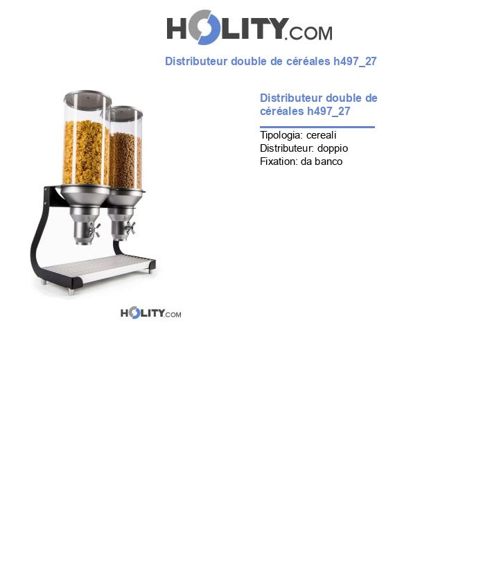 Distributeur double de céréales h497_27