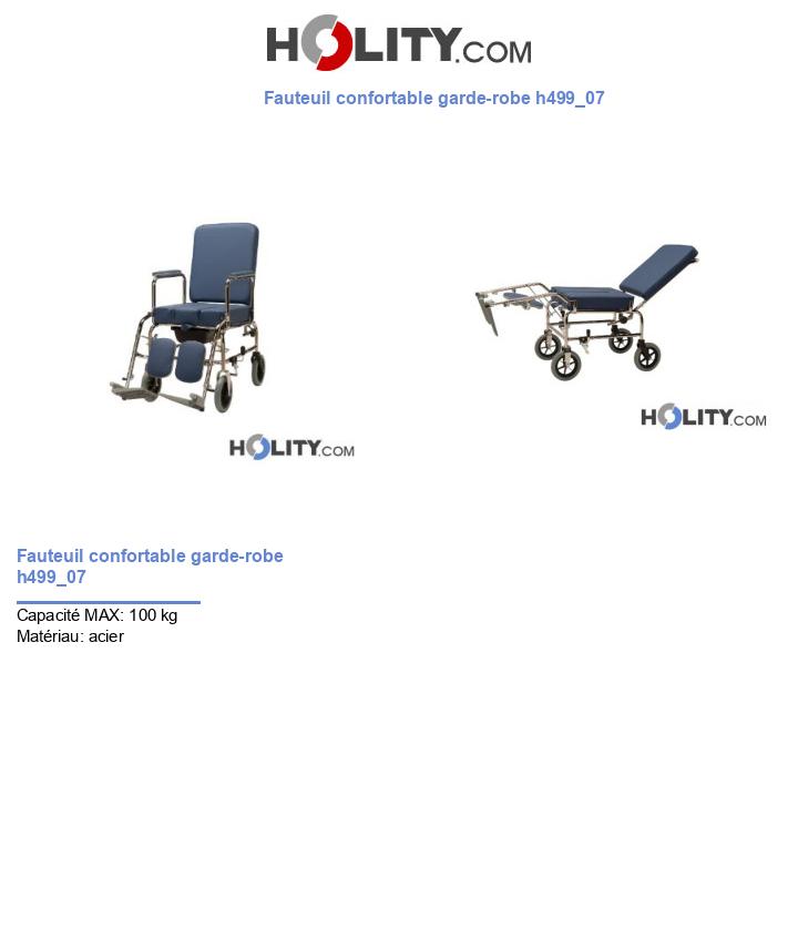 Fauteuil confortable garde-robe h499_07