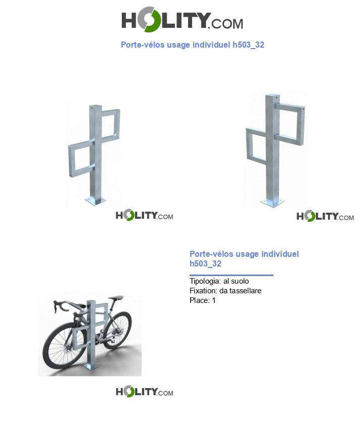 Porte-vélos usage individuel h503_32