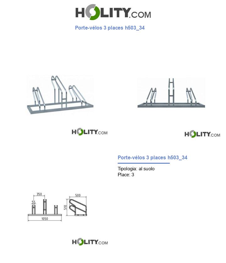 Porte-vélos 3 places h503_34