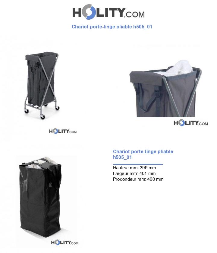 Chariot porte-linge pliable h505_01