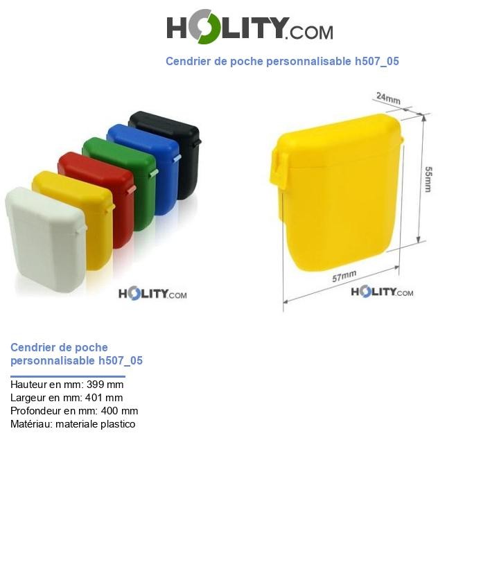 Cendrier de poche personnalisable h507_05