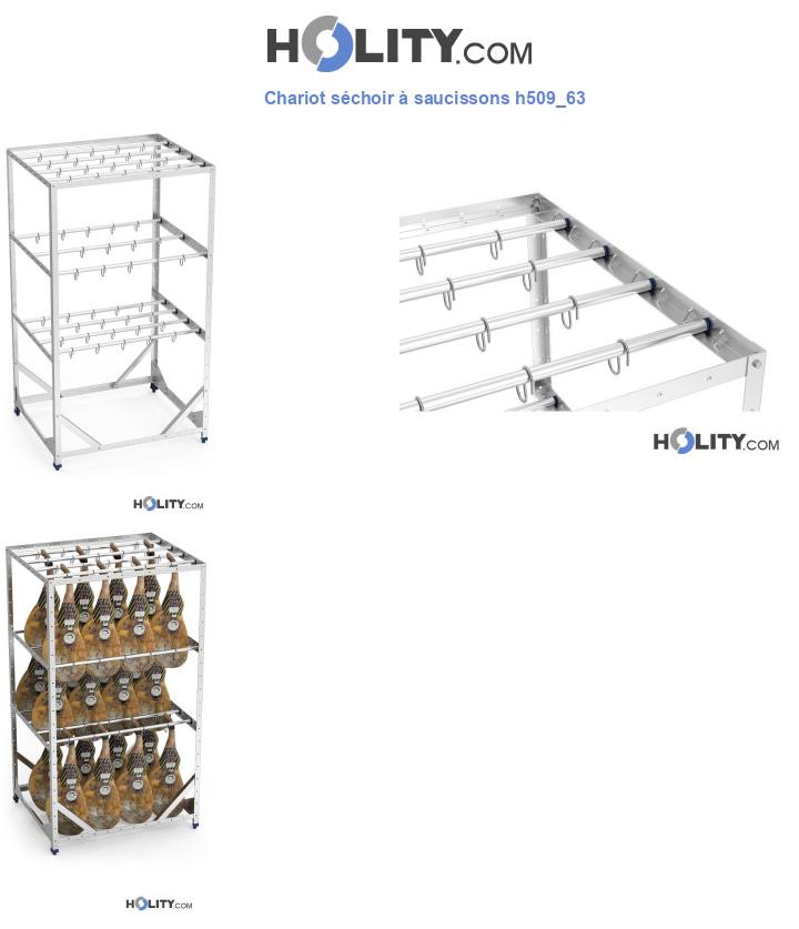 Chariot séchoir à saucissons h509_63