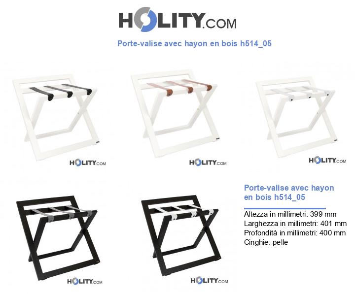 Porte-valise avec hayon en bois h514_05