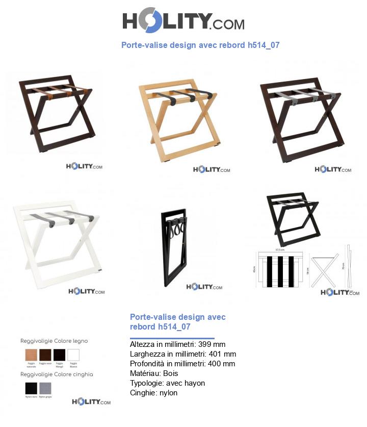 Porte-valise design avec rebord h514_07