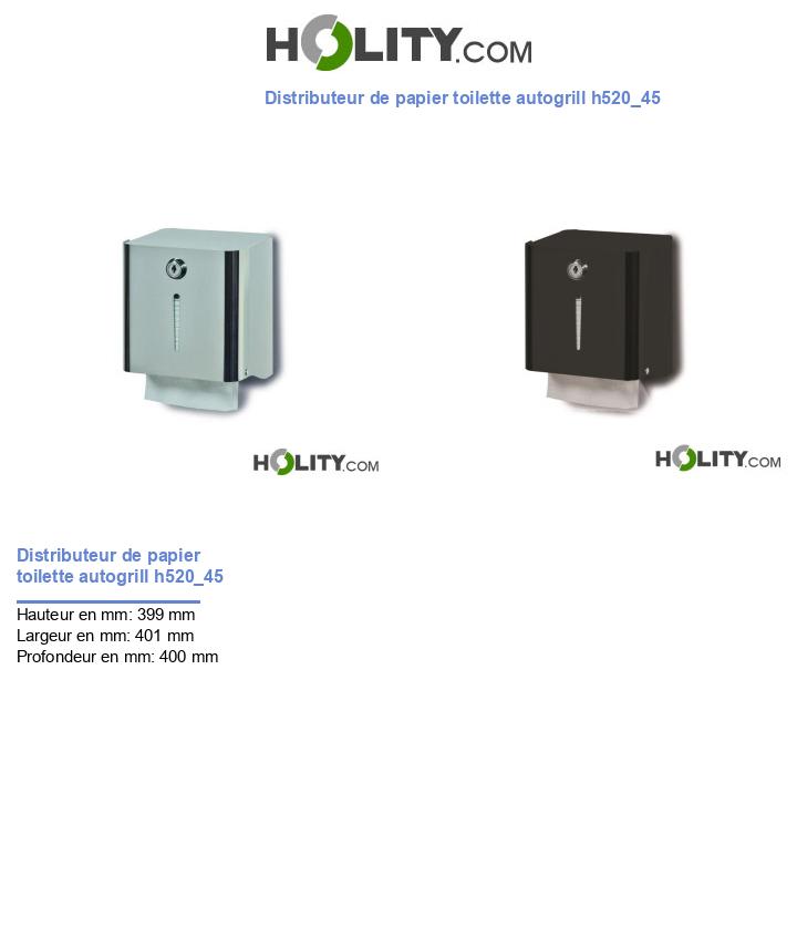 Distributeur de papier toilette autogrill h520_45