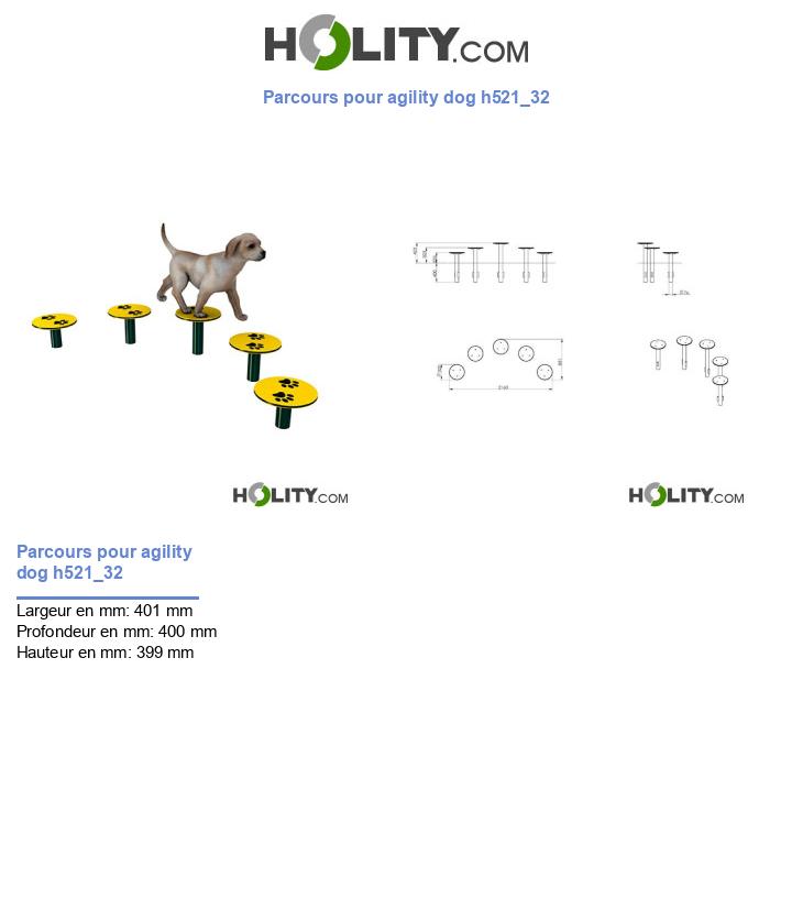 Parcours pour agility dog h521_32