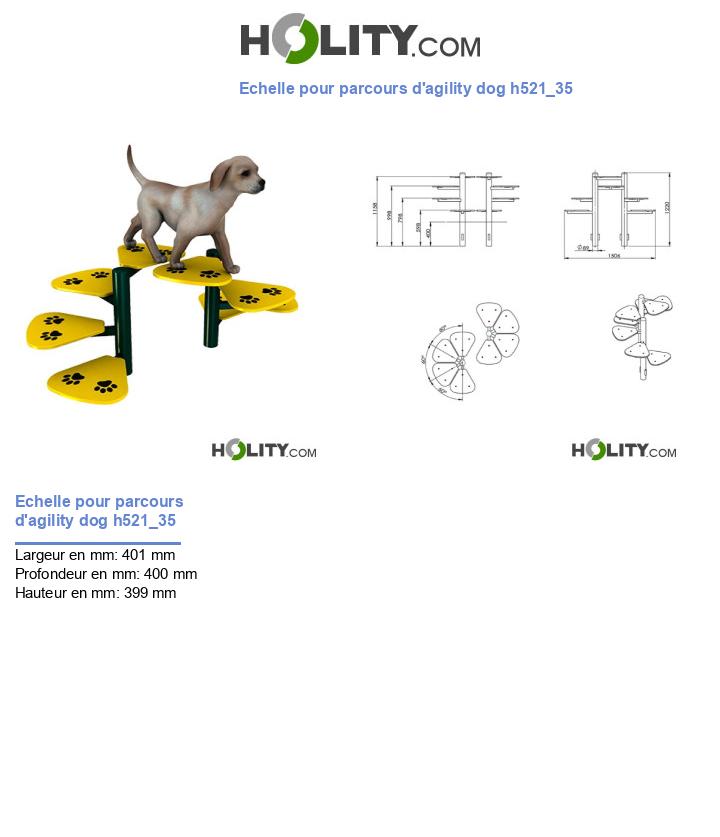 Echelle pour parcours d'agility dog h521_35