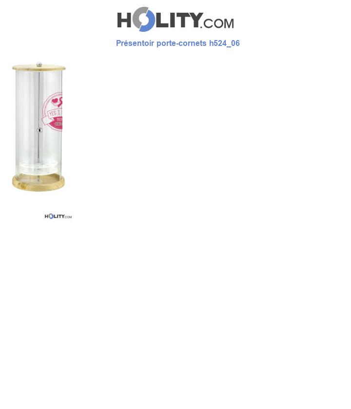 Présentoir porte-cornets h524_06
