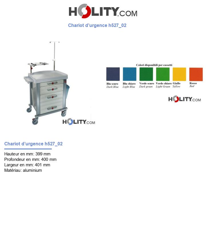 Chariot d’urgence h527_02