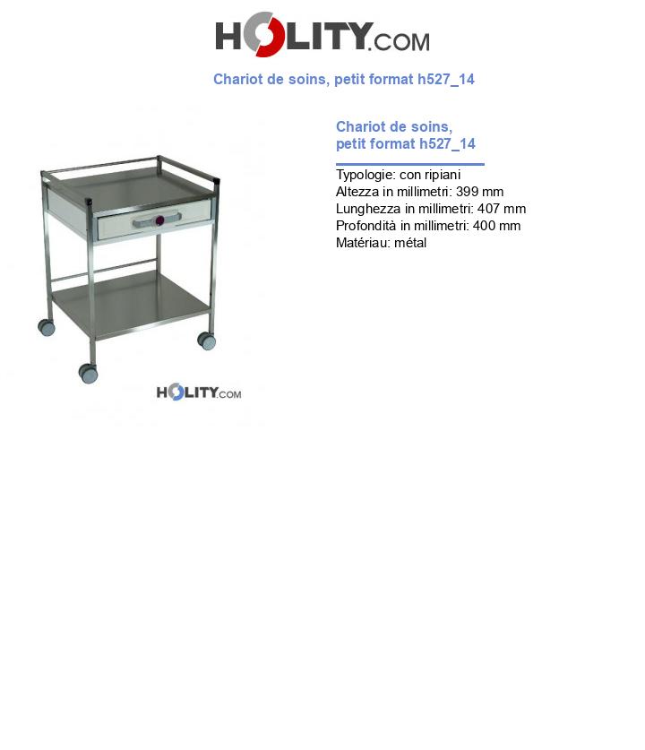 Chariot de soins, petit format h527_14