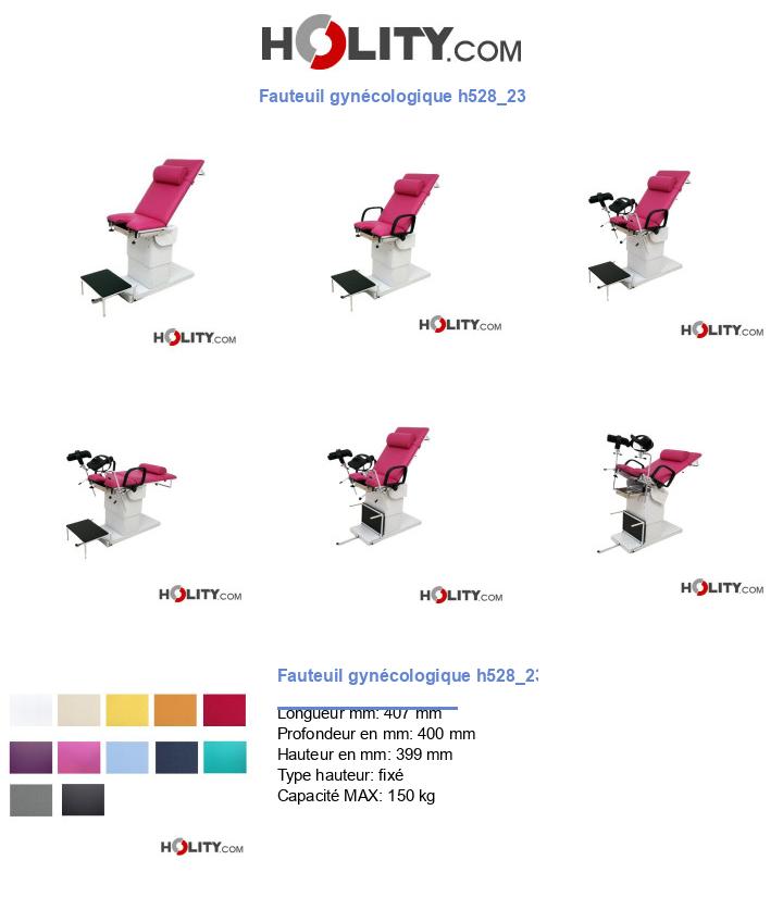 Fauteuil gynécologique h528_23