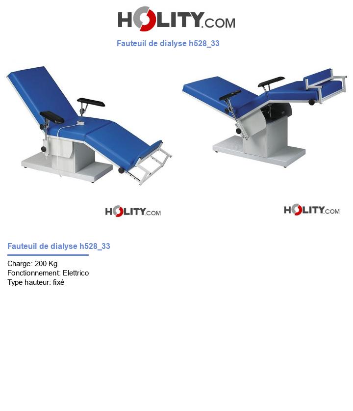 Fauteuil de dialyse h528_33