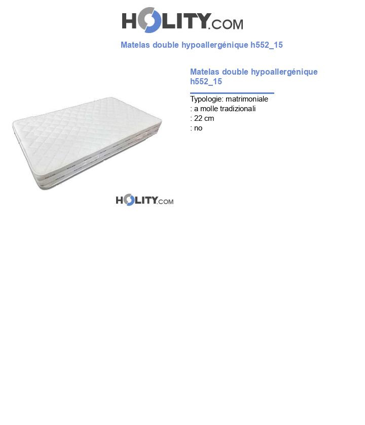 Matelas double hypoallergénique h552_15