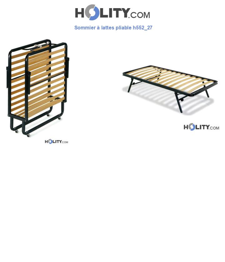 Sommier à lattes pliable h552_27