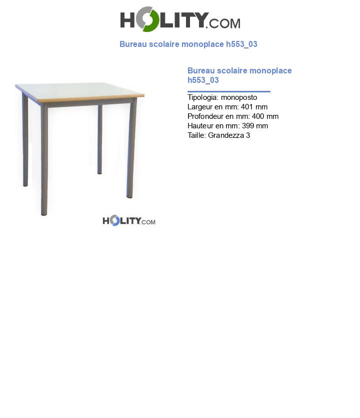 Bureau scolaire monoplace h553_03