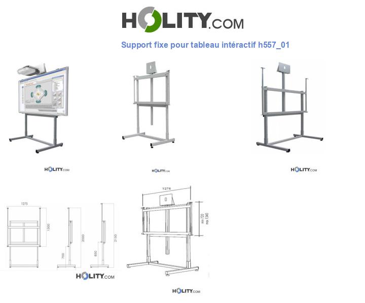 Support fixe pour tableau intéractif h557_01