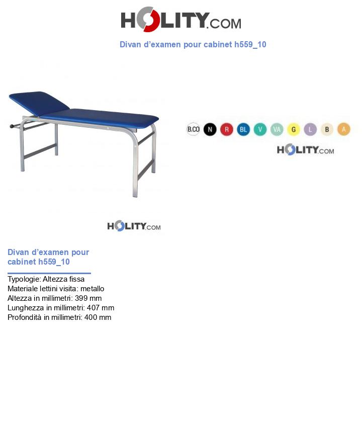 Divan d’examen pour cabinet h559_10