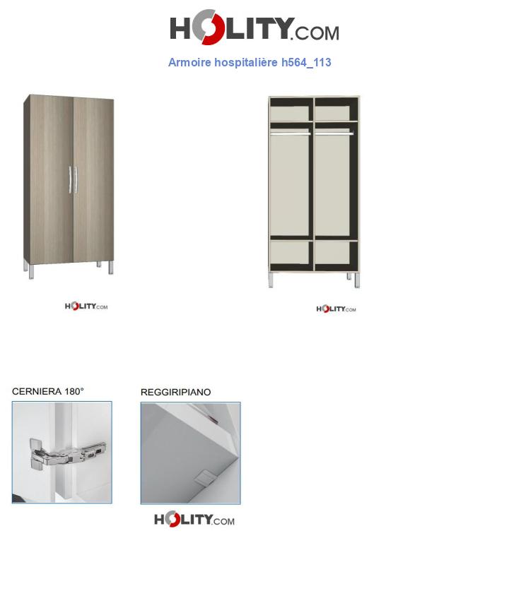 Armoire hospitalière h564_113