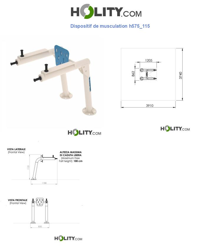 Dispositif de musculation h575_115