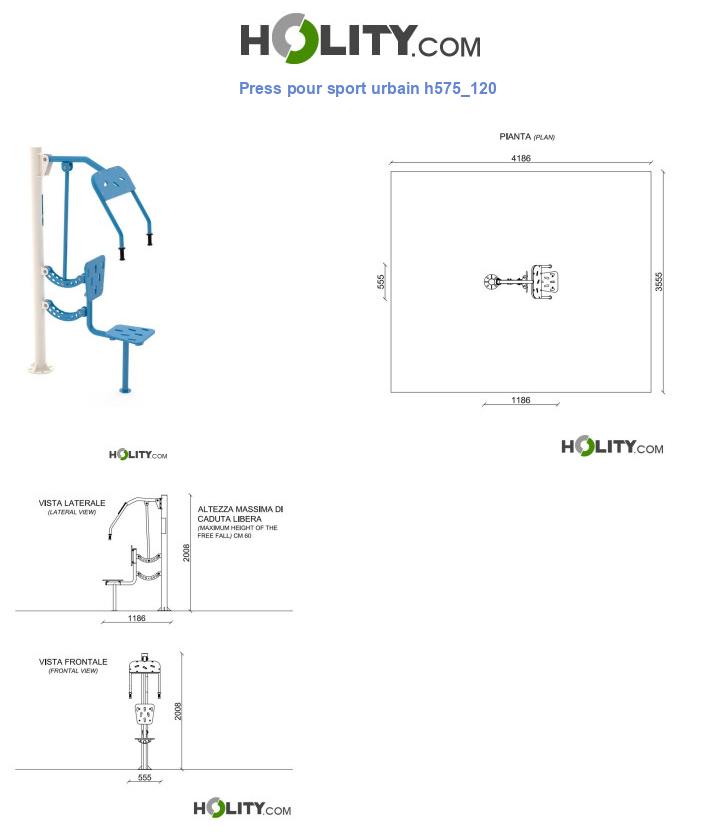 Press pour sport urbain h575_120