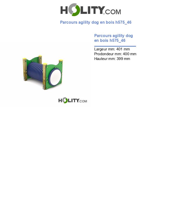 Parcours agility dog en bois h575_46