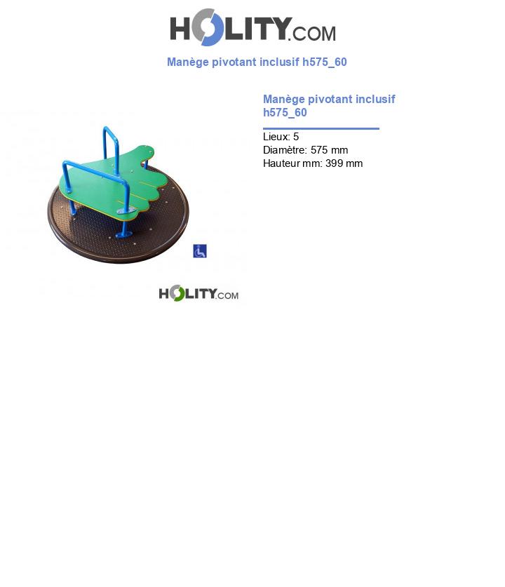 Manège pivotant inclusif h575_60