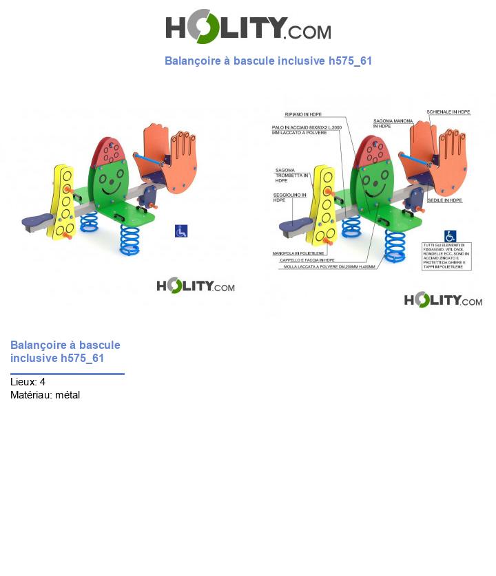 Balançoire à bascule inclusive h575_61