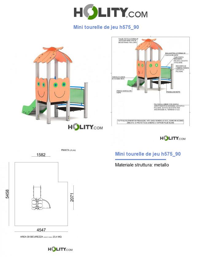 Mini tourelle de jeu h575_90