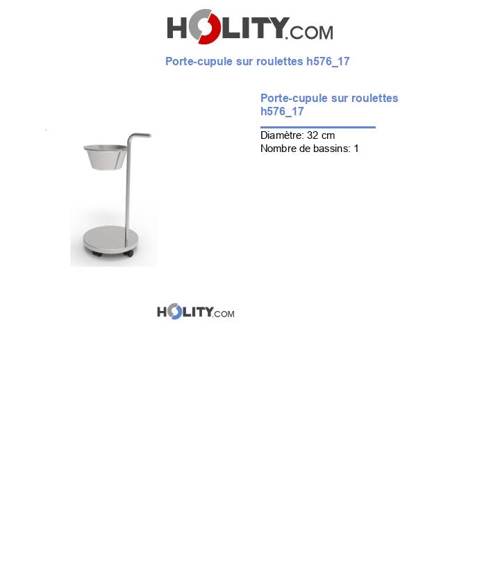Porte-cupule sur roulettes h576_17