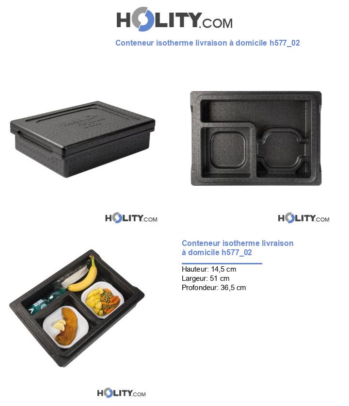Conteneur isotherme livraison à domicile h577_02