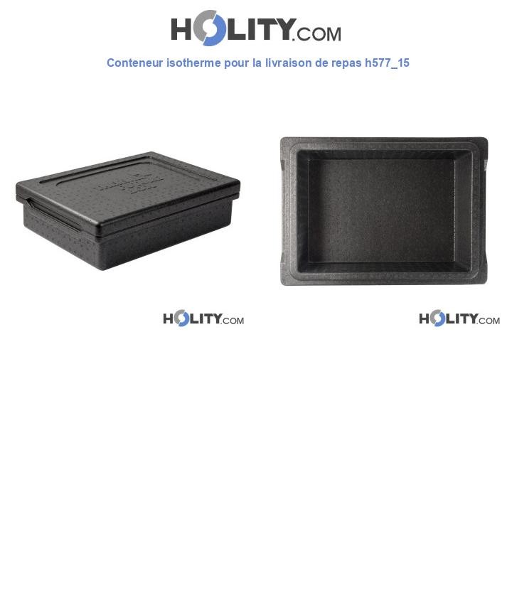 Conteneur isotherme pour la livraison de repas h577_15