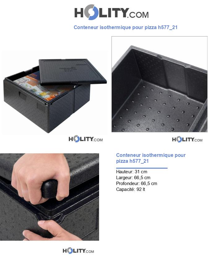 Conteneur isothermique pour pizza h577_21