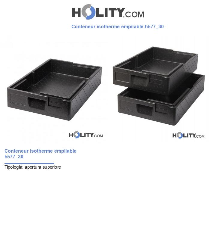 Conteneur isotherme empilable h577_30