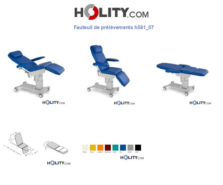 Fauteuil de prélèvements h581_07