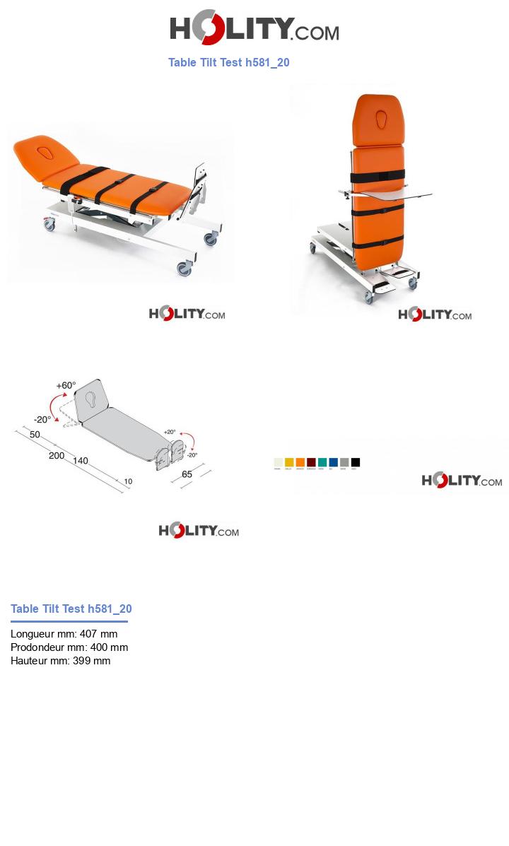 Table Tilt Test h581_20