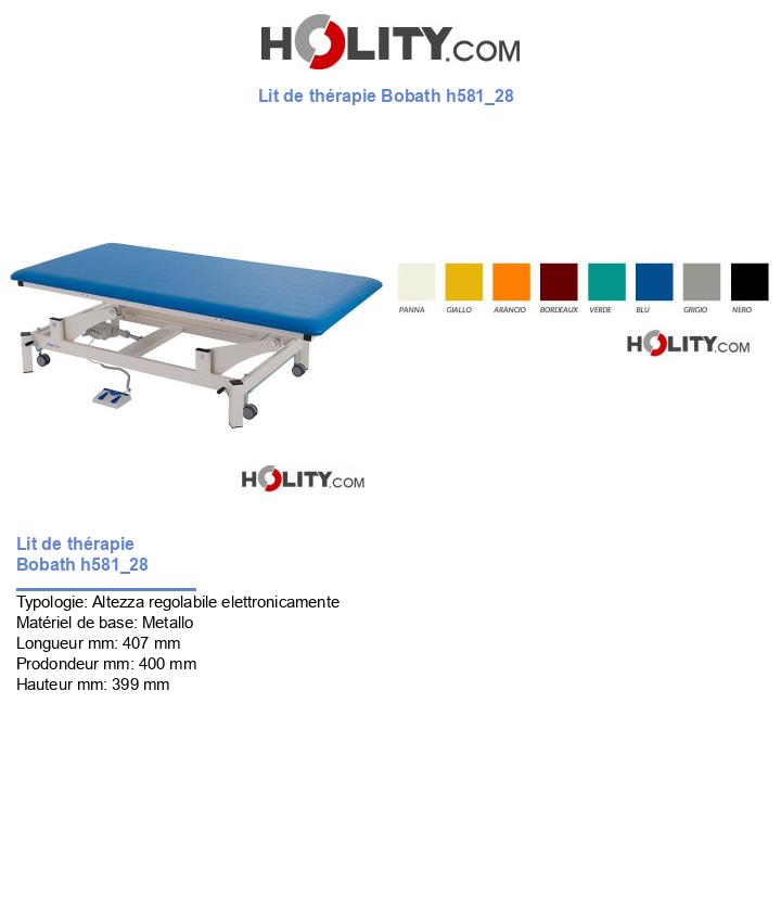 Lit de thérapie Bobath h581_28