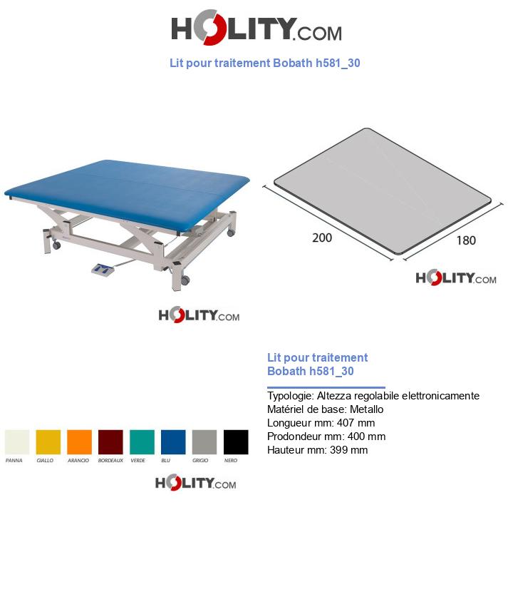 Lit pour traitement Bobath h581_30